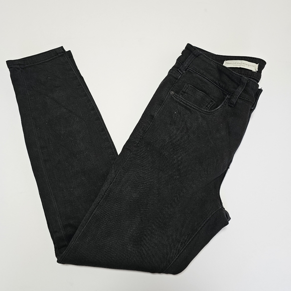 Anthropologie Pilcro Black High Rise Skinny Jeans Size 29 - Picture 7 of 16